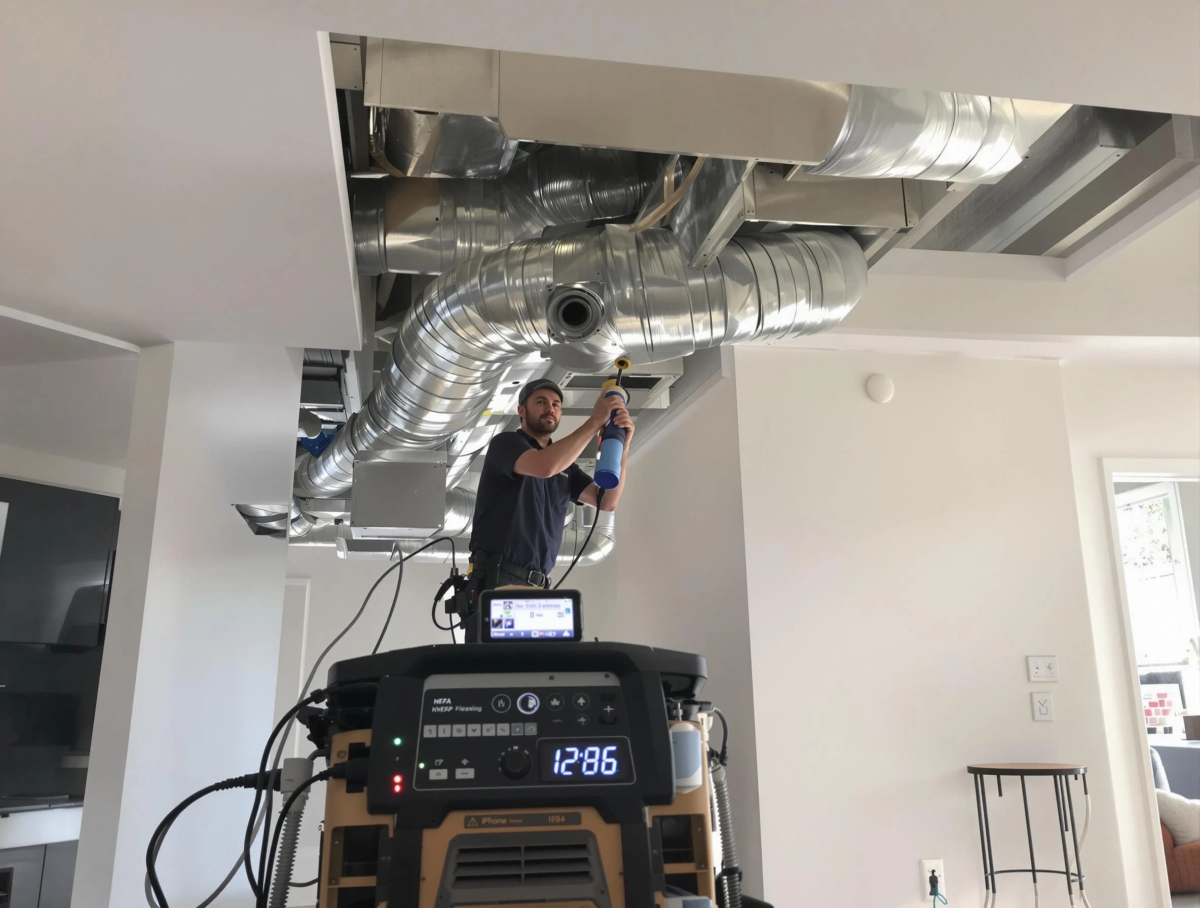 Advanced pure air duct cleaning by Westford Air Duct Cleaning in Westford