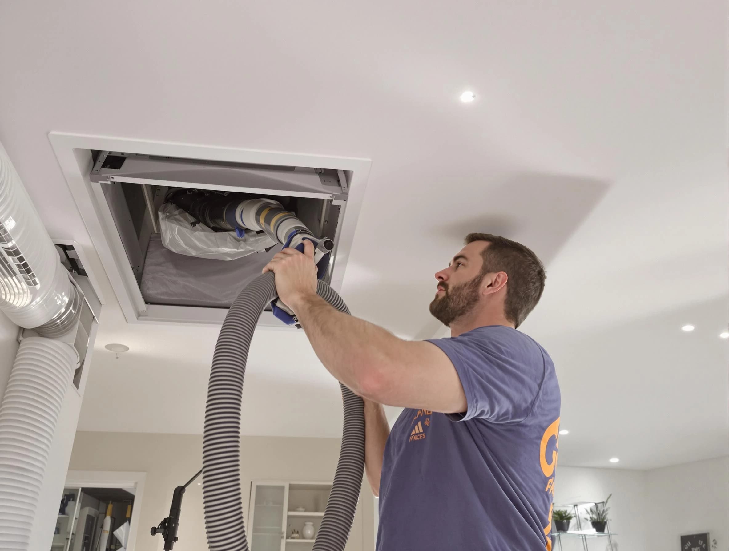 Precision indoor duct cleaning by Westford Air Duct Cleaning in Westford