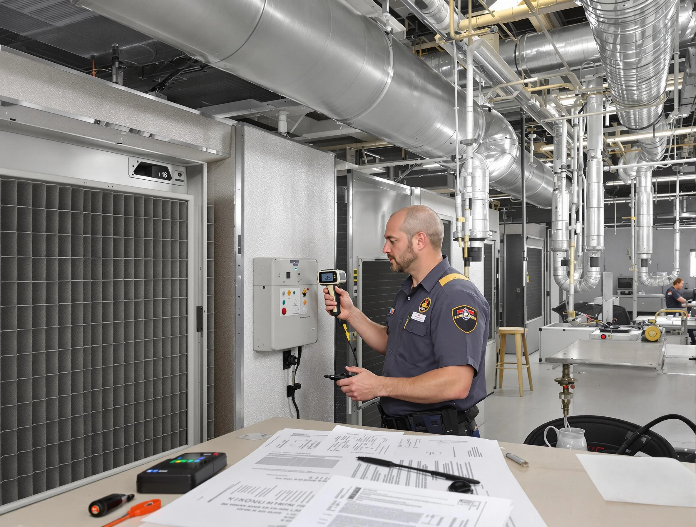 Professional filter system inspection by Westford Air Duct Cleaning in Westford