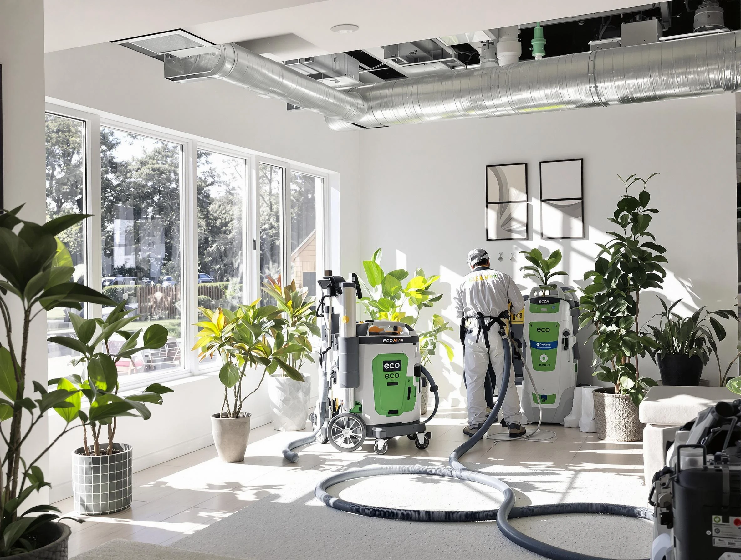 Environmentally-friendly duct cleaning by Westford Air Duct Cleaning in Westford